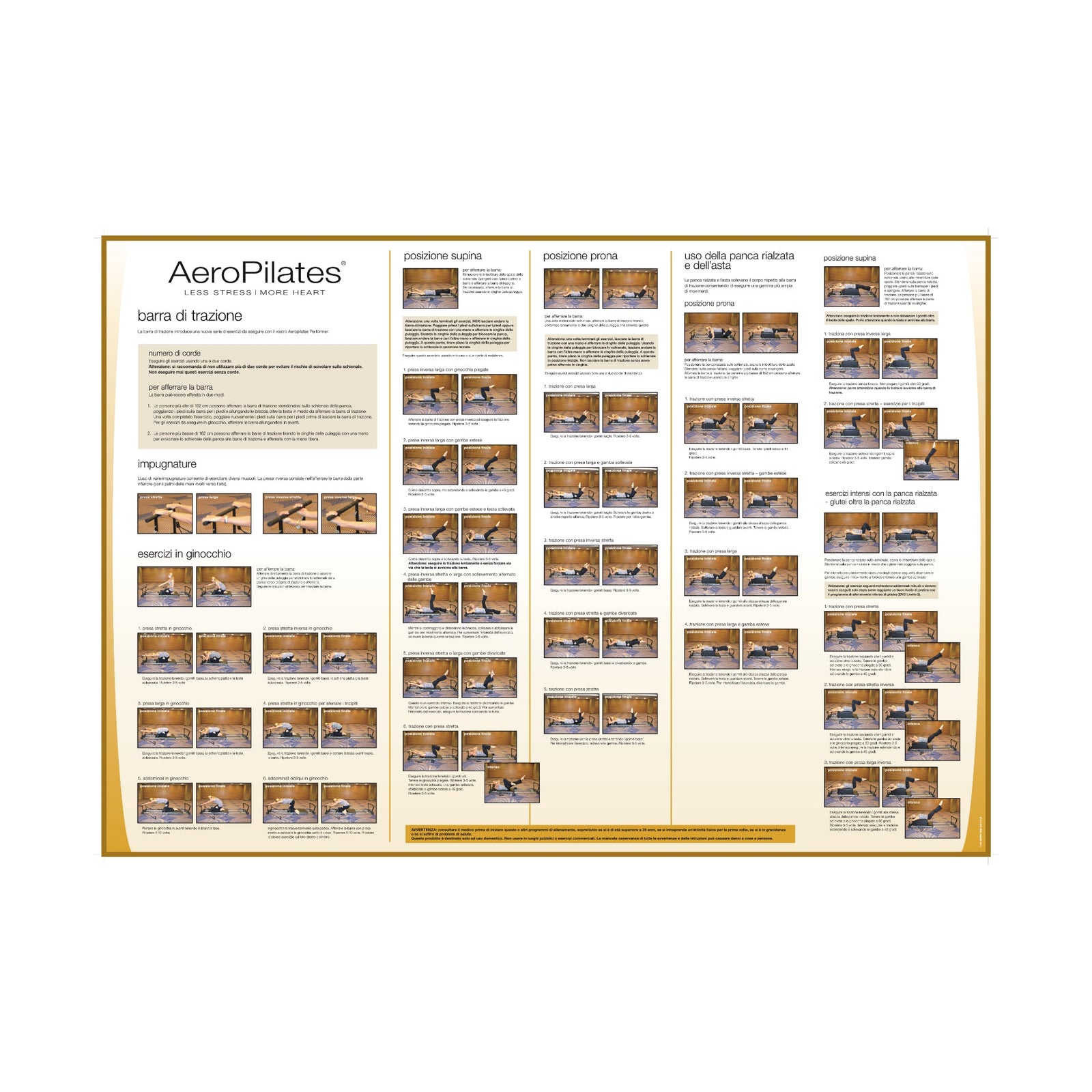 Pull - Up Bar for AeroPilates reformers - AeroPilates