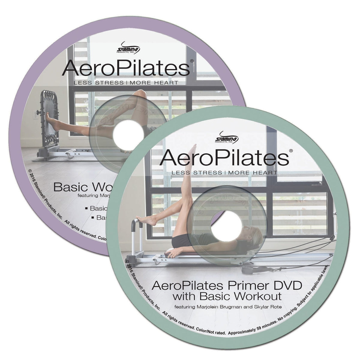 Primer &amp; Basic AeroPilates Workout - 2 DVDs | New Series - AeroPilates