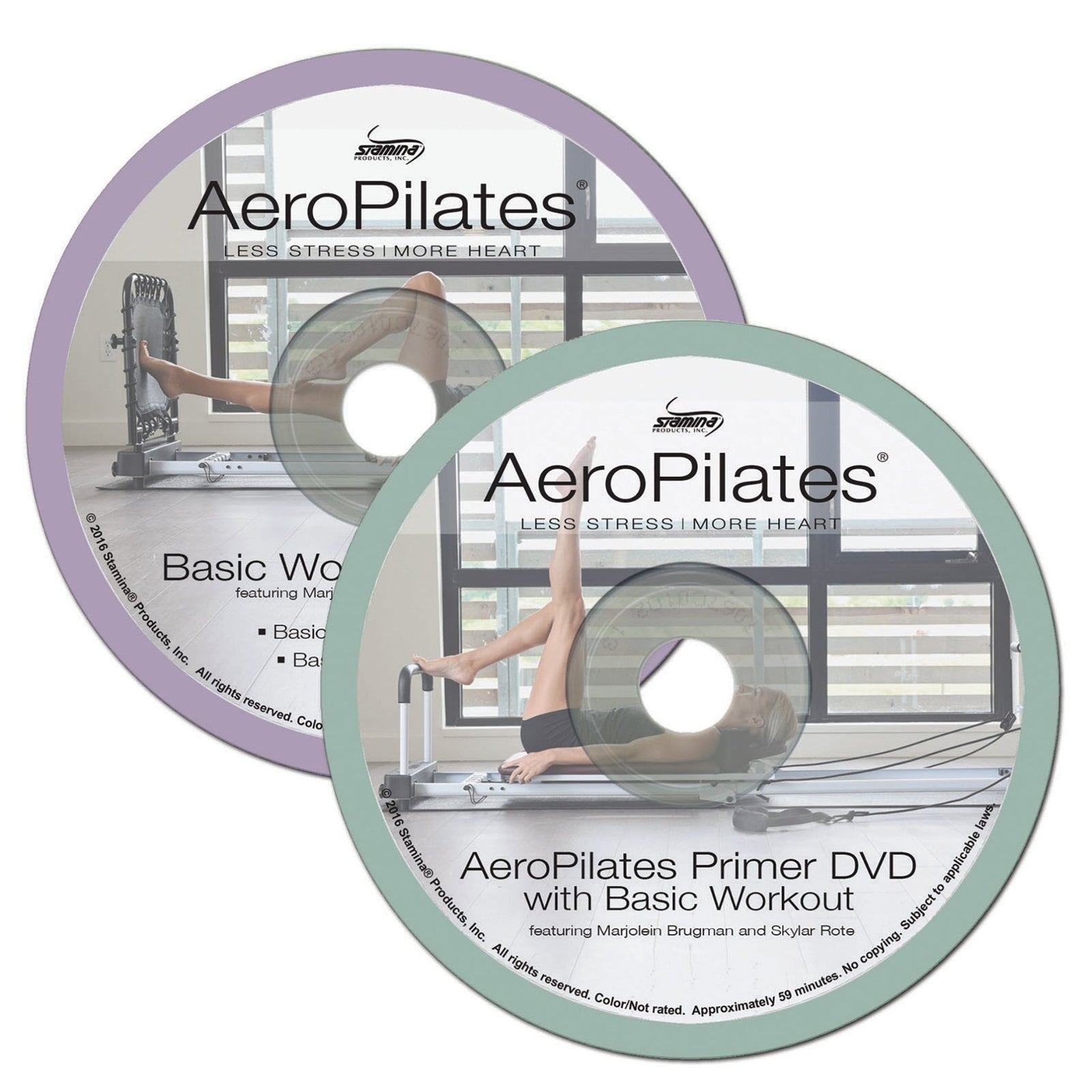 Primer & Basic AeroPilates Workout - 2 DVDs | New Series - AeroPilates