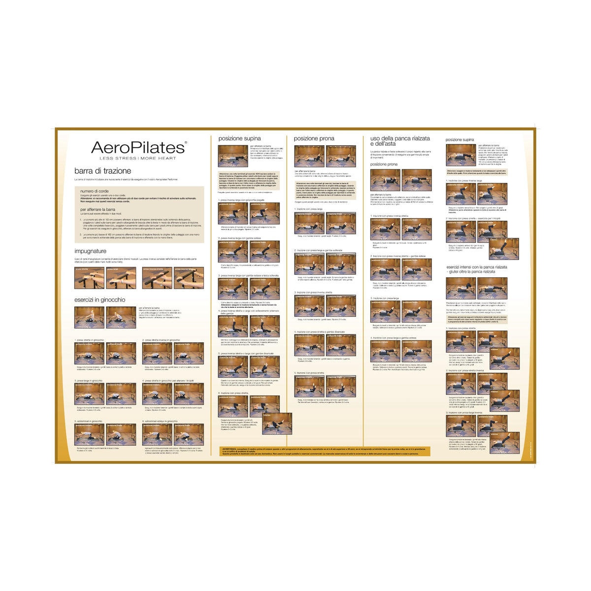 Pull - Up Bar for AeroPilates reformers - AeroPilates