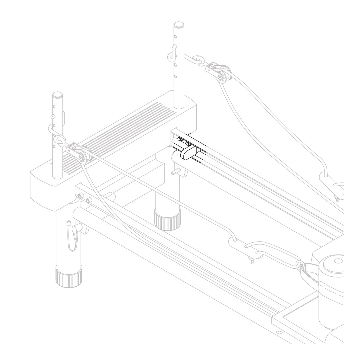 Stop Pad X 2 for AeroPilates reformers - AeroPilates