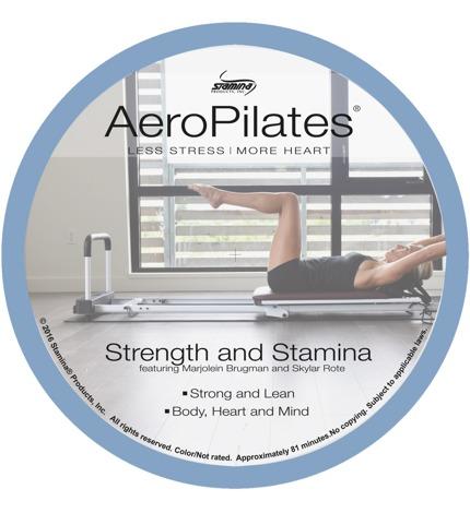 Strength and Stamina Workout DVD -New series - Aeropilates Demo