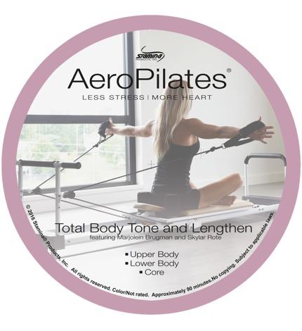 Total Body Tone and Lengthen AeroPilates workout - DVD | New Series